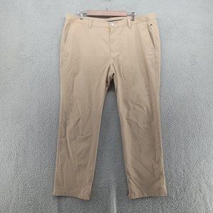 Bonobos‎ Maide Golf Pants Mens 40x32 Beige Khaki Performance Quick Dry